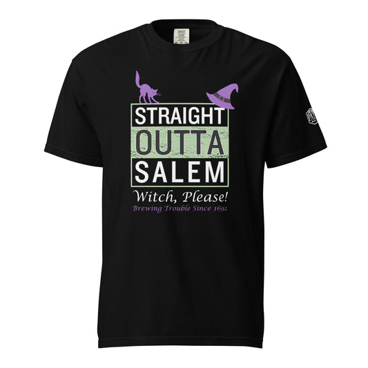 Straight Outta Salem - Green & Purple