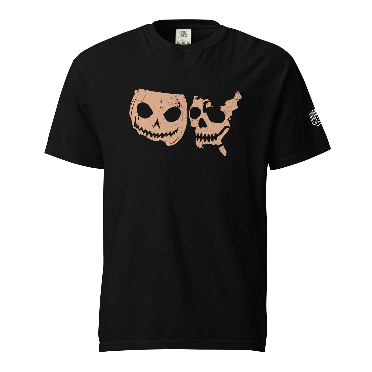 USA Pumpkin & Skull - Orange