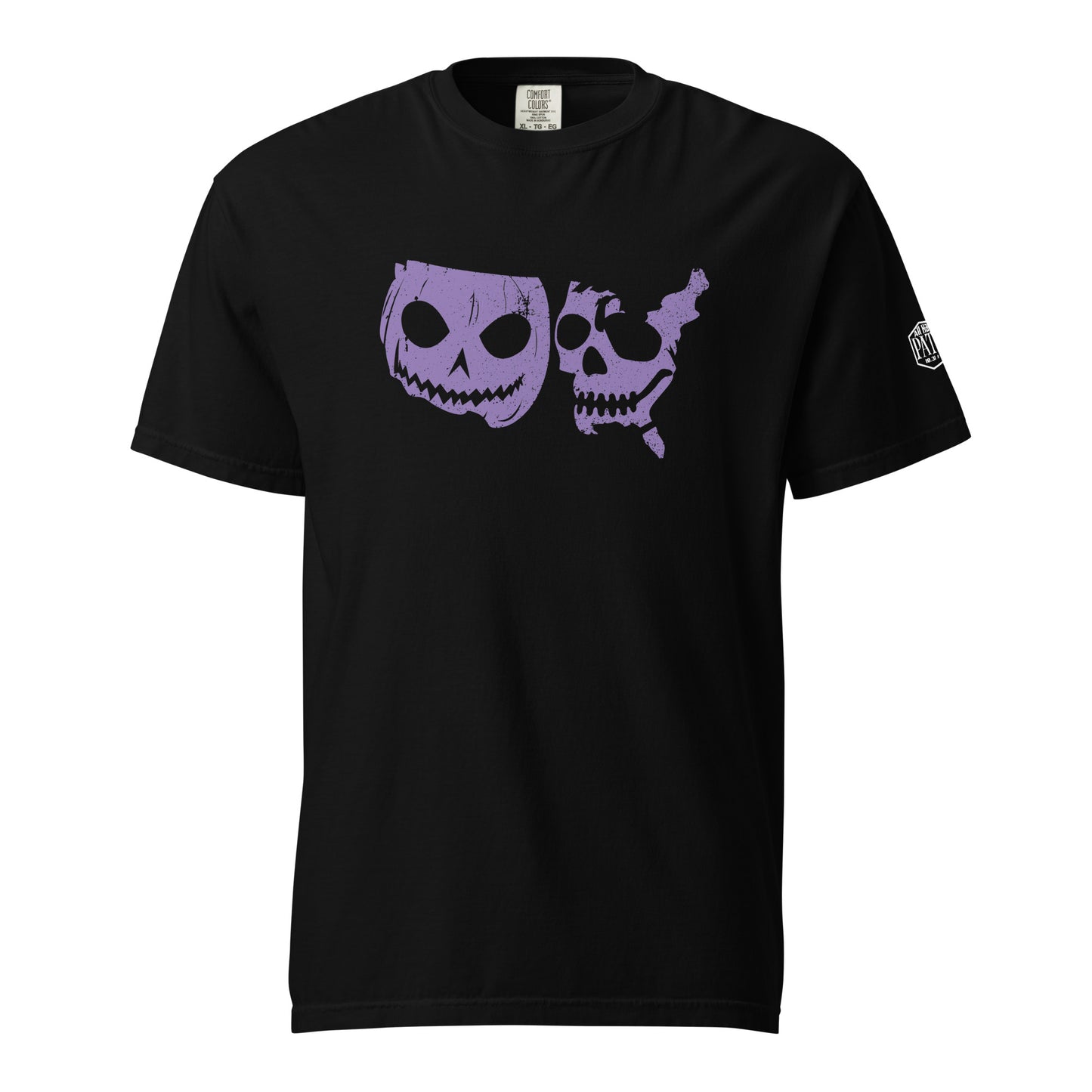 USA Pumpkin & Skull - Purple