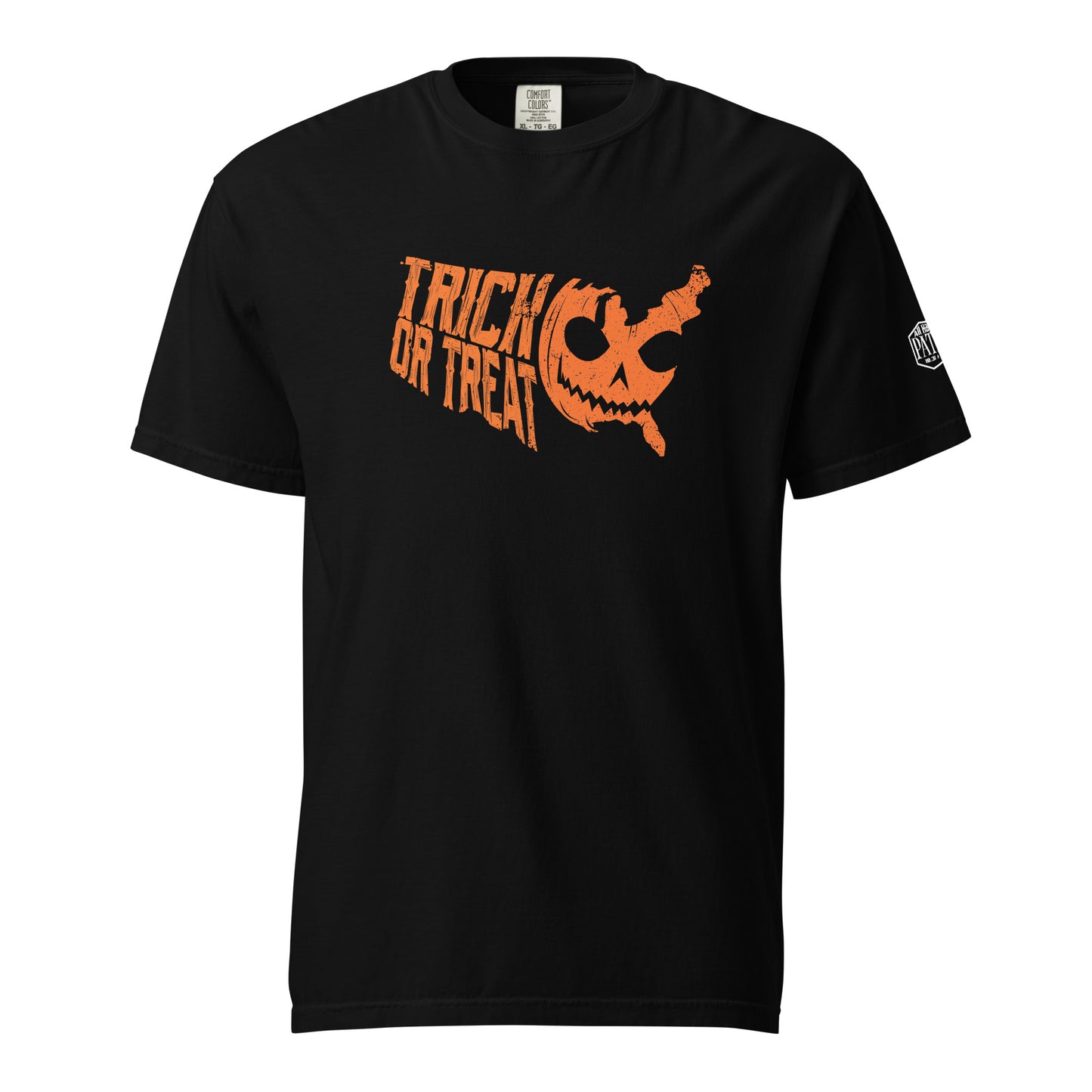 Trick Or Treat Across the USA Tee - Orange