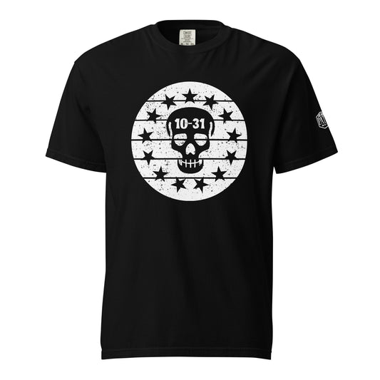 10-31 Skull - White