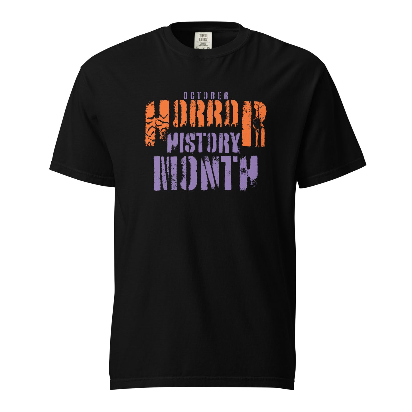 Horror History Month Purple & Orange