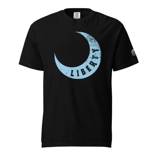 Moonlit Moultrie Liberty T Shirt - Light Blue