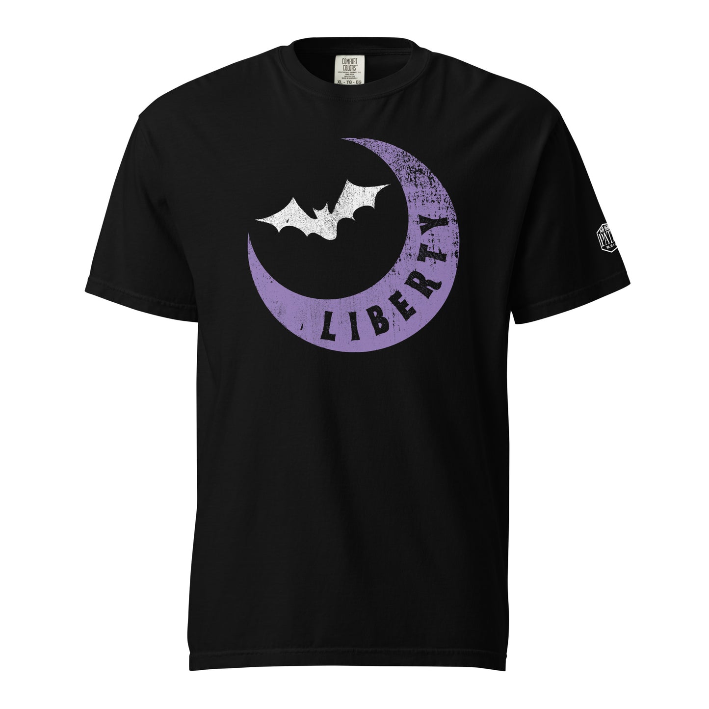 Moonlit Moultrie Liberty Single Bat T Shirt - Purple