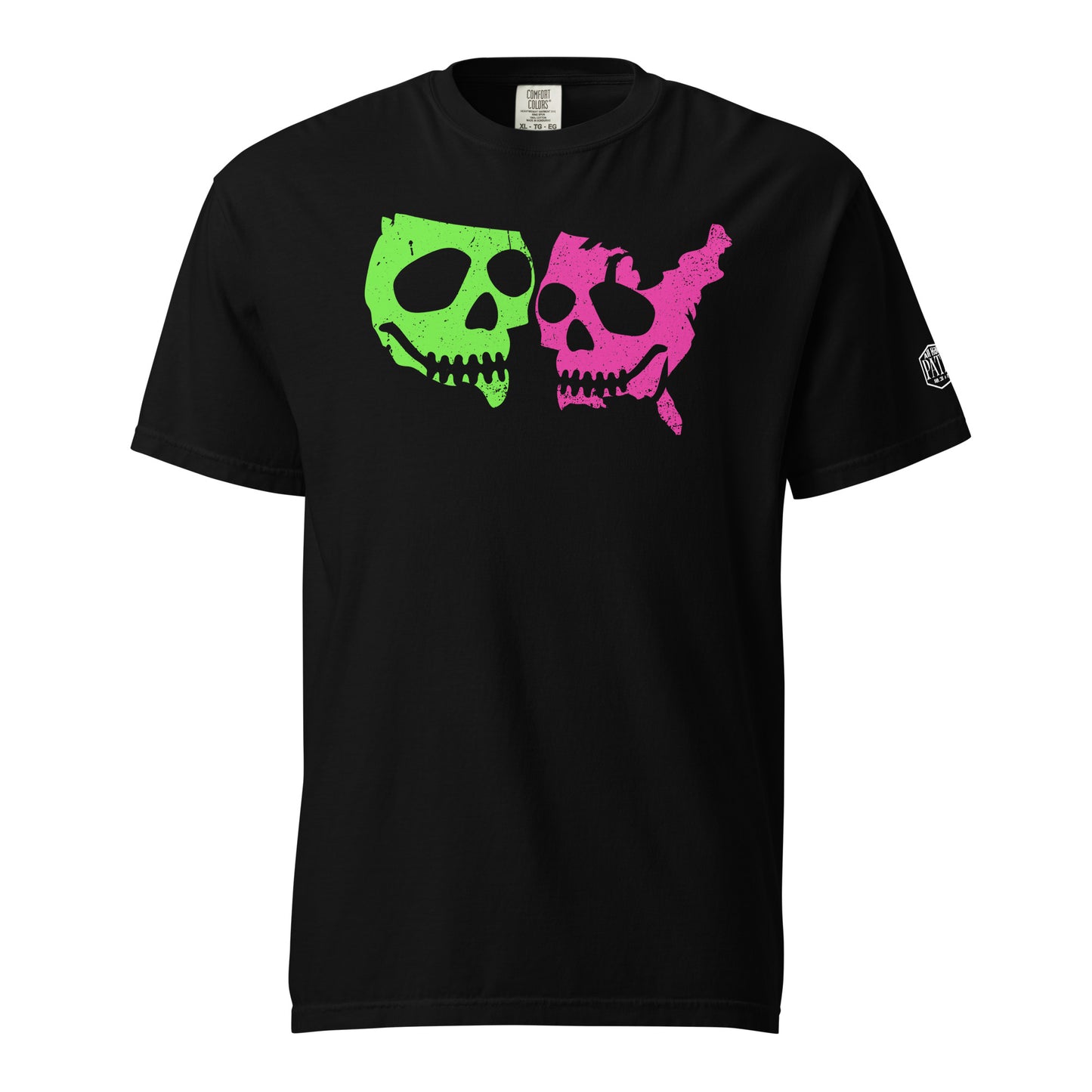 Skulls Of Liber-Tee - Pink & Lime