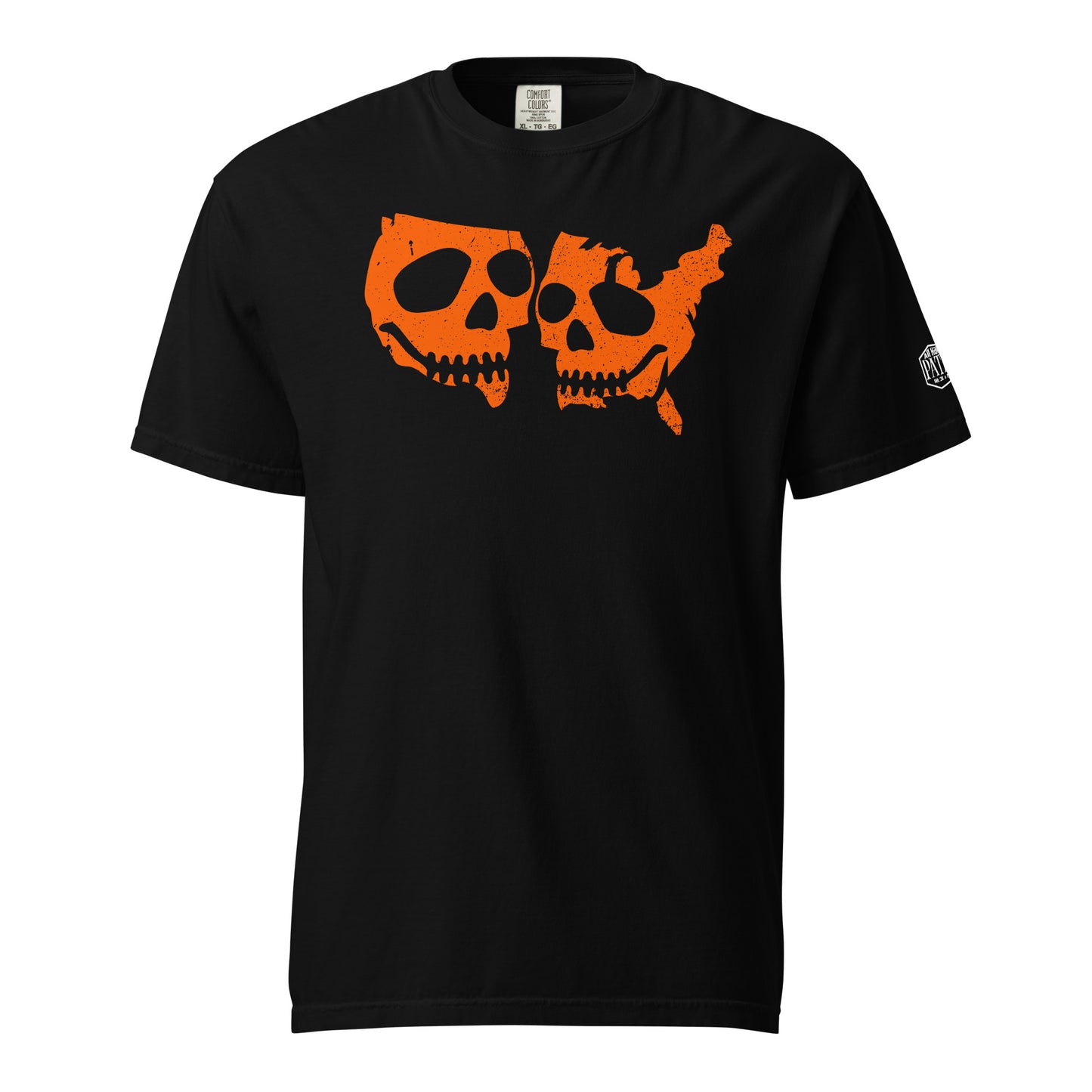 Skulls Of Liber-Tee - Orange