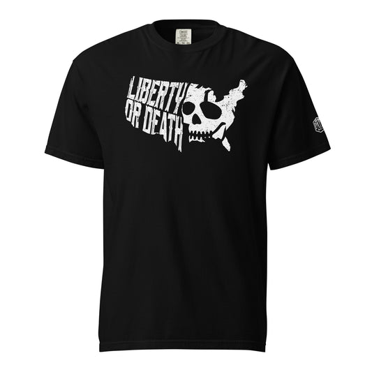 Liber-Tee Or Death - White