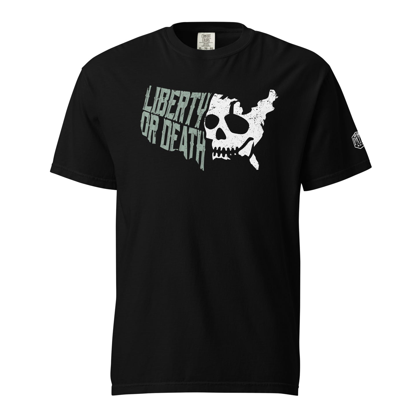 Liber-Tee Or Death - Moss Green