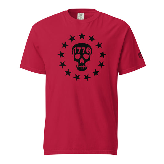 Skele-Betsy Ross 13 Stars Red Shirt