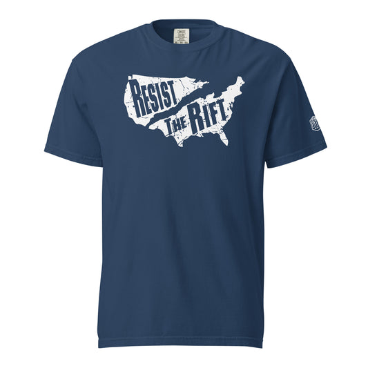 Resist the Rift - Blue Shirt v2