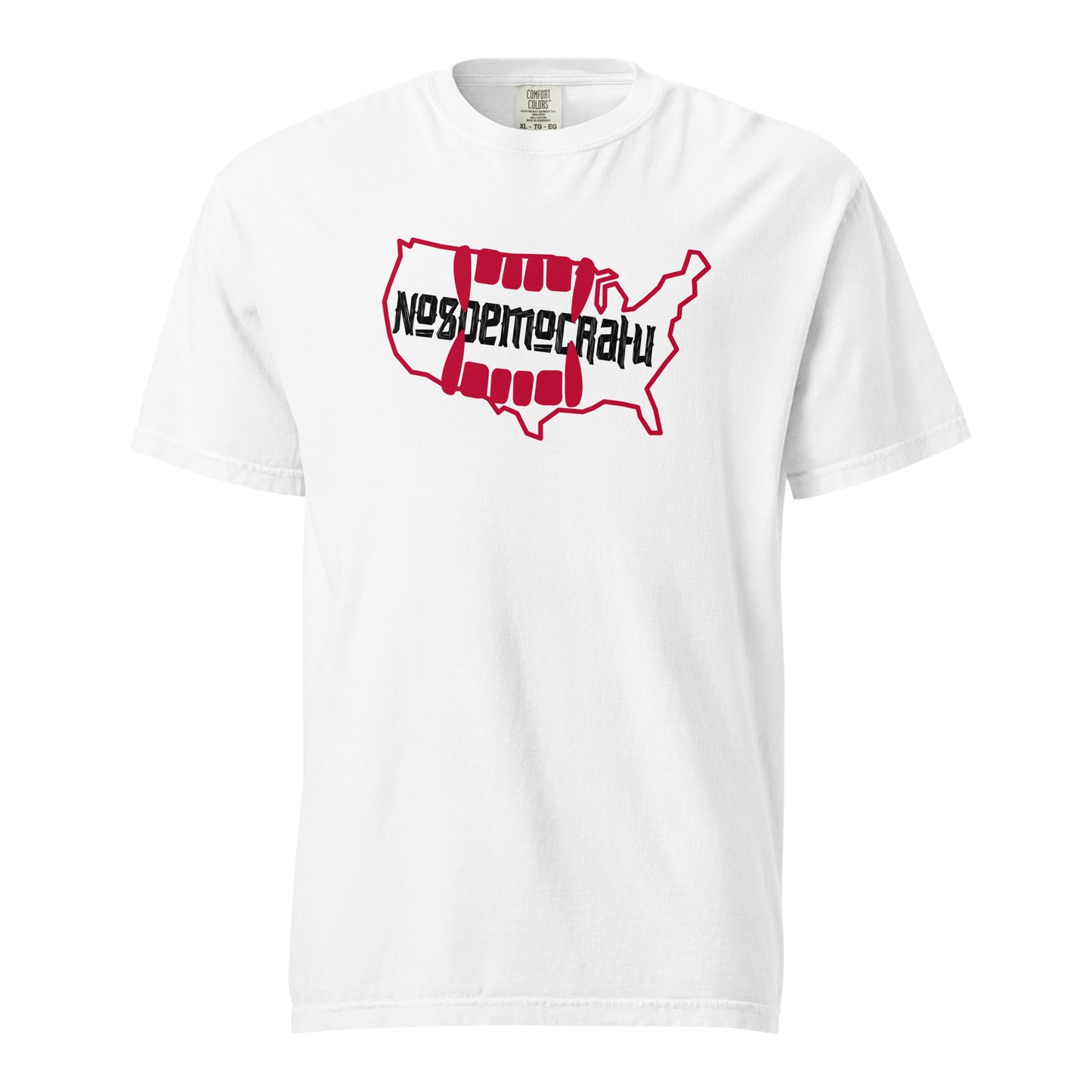 NosDemocratu USA White Shirt