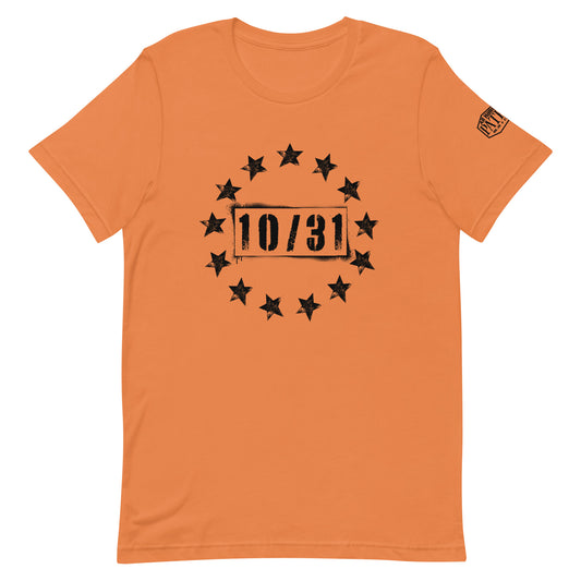 Betsy Ross 10-31 Orange Shirt